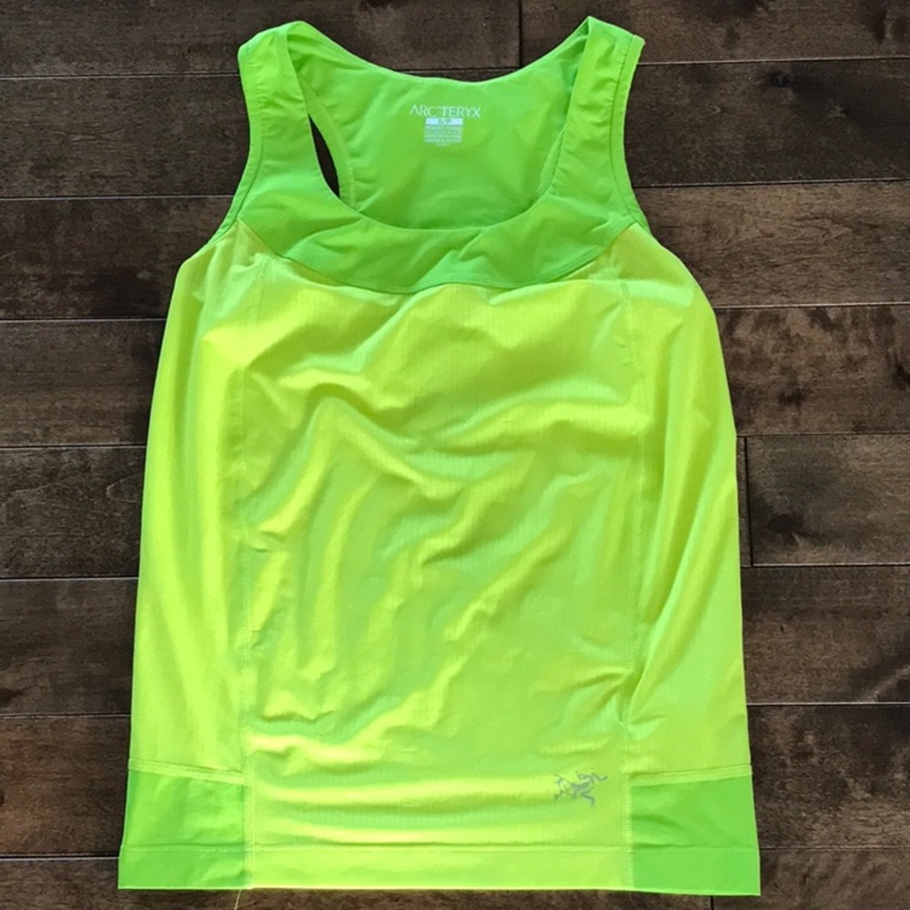 Arc’teryx Tank Top- Bright Green- Size S